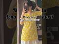 short kurti for meesho | 🎀 #aesthetic#c#collegehaul# longsleeve#shortkurti#style#shorts#shortvideo