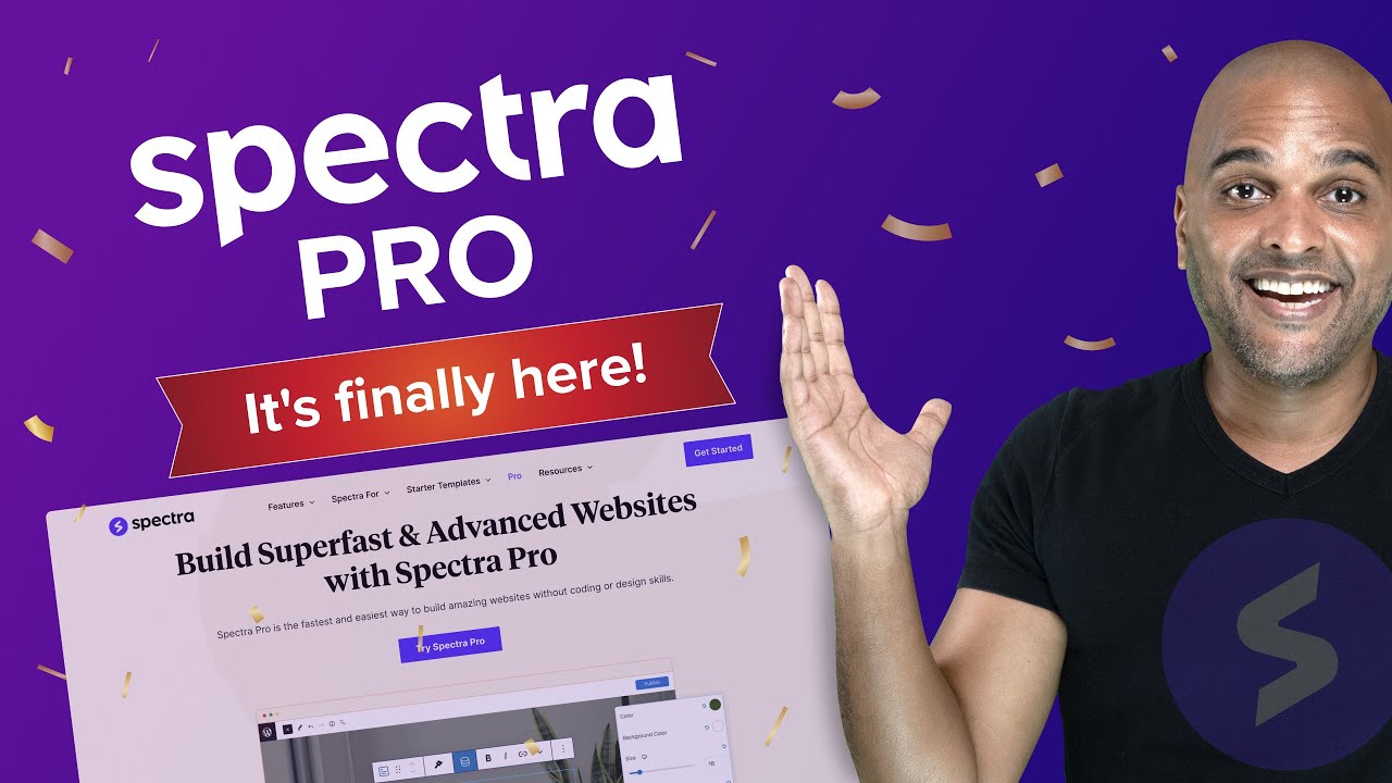 Introducing Spectra Pro: Build a Website With No Coding Skills