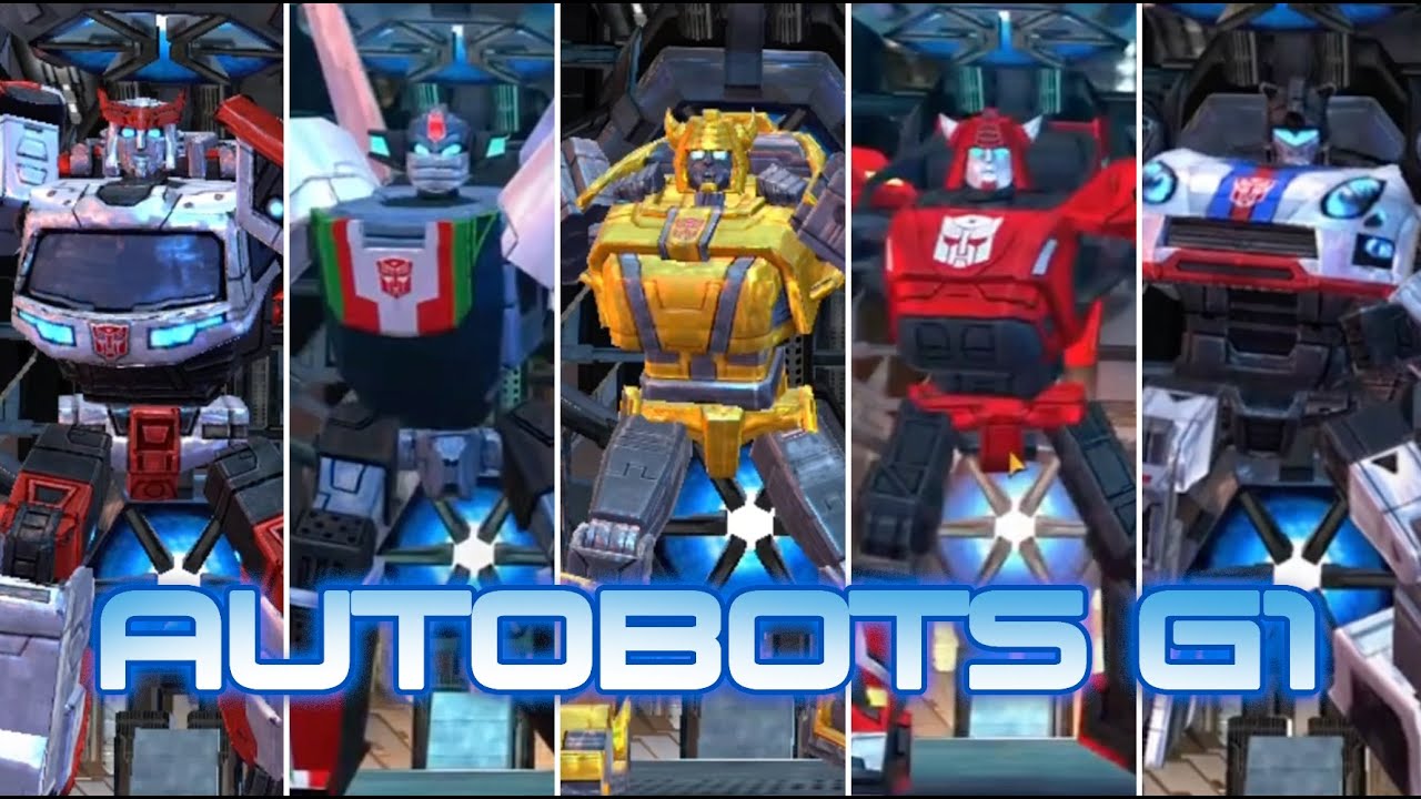 Transformers Earth Wars - Autobots G1 - YouTube