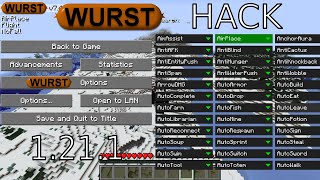 WURST Hacked Client Minecraft 1.21.1 NEW - Minecraft Java Edition