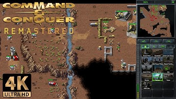 Command & Conquer Remastered | Nod 12 A - Steal the Codes | PC 4K