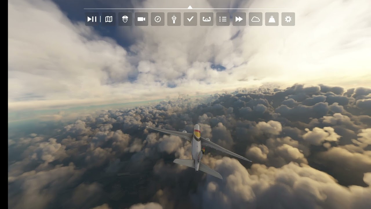 A330 France - Belgium Live Weather action LFPG - EBBR