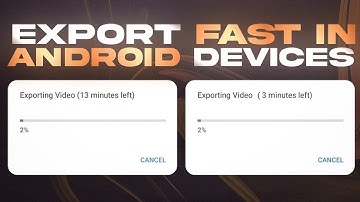 How To *ACTUALLY* Speed Up Exporting Processes In Any Device | Alight Motion Export Problem Fix |