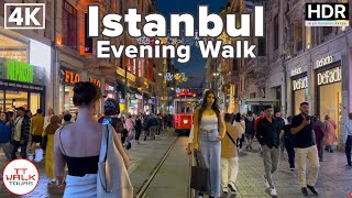 Стамбул, вечерняя пешеходная экскурсия | 4K 60fps HDR