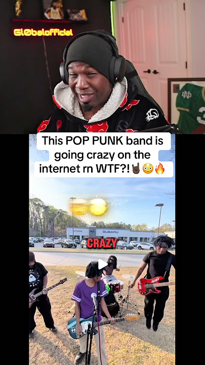 This POP PUNK band is going crazy on the internet rn WTF?!🤘🏿😳🔥