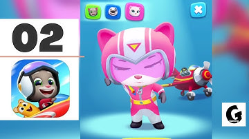 Talking Tom Sky Run - Gameplay Walkthrough Part 2 [iOS, Android]