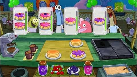 SpongeBob: Krusty Cook-Off - Pancake Stand - Level 16 - No Boosters - FULL STORY - CaroGamesNL