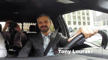 Tony Lourakis tests out Fleet Complete Vision - our new video telematics and driver coaching tool