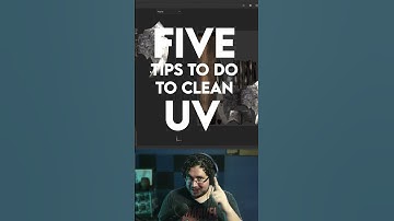 3D TIP #001! 5 Steps for Clean Uvs!