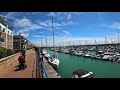 Walking BRIGHTON: Brighton Marina Tour - East Sussex - England (4K)