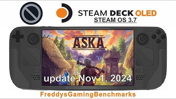 Aska (update Nov 1, 2024) on Steam Deck OLED with Steam OS 3.7