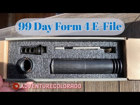 90 Day Form 4 Suppressor E-file?
