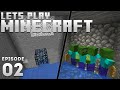 Let's Plays Minecraft - Ep. 2: FIRST MOB GRINDER! (1.17 Minecraft Let's Play)
