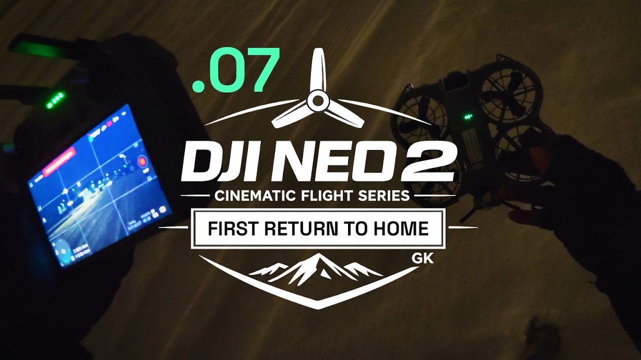 First RTH Test with the DJI Neo 2 — A Tiny Drone Finding Its Way Home