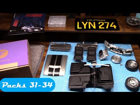 GT500 Eleanor Build! Book 9 Kit Packs 31 to 34 - Fanhome