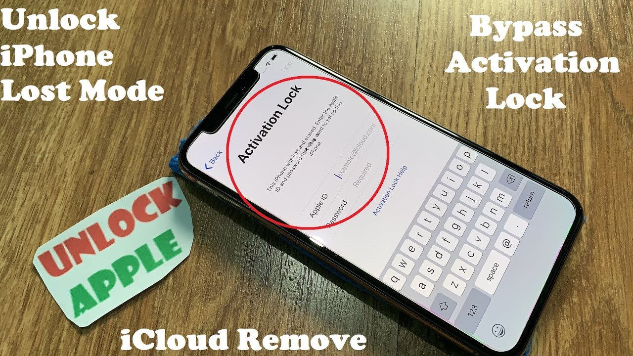 Bypass iCloud Activation Lock Apple ID Disable & Unlock iPhone Lost