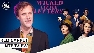 Hugh Skinner - Wicked Little Letters European Premiere Red Carpet Interview