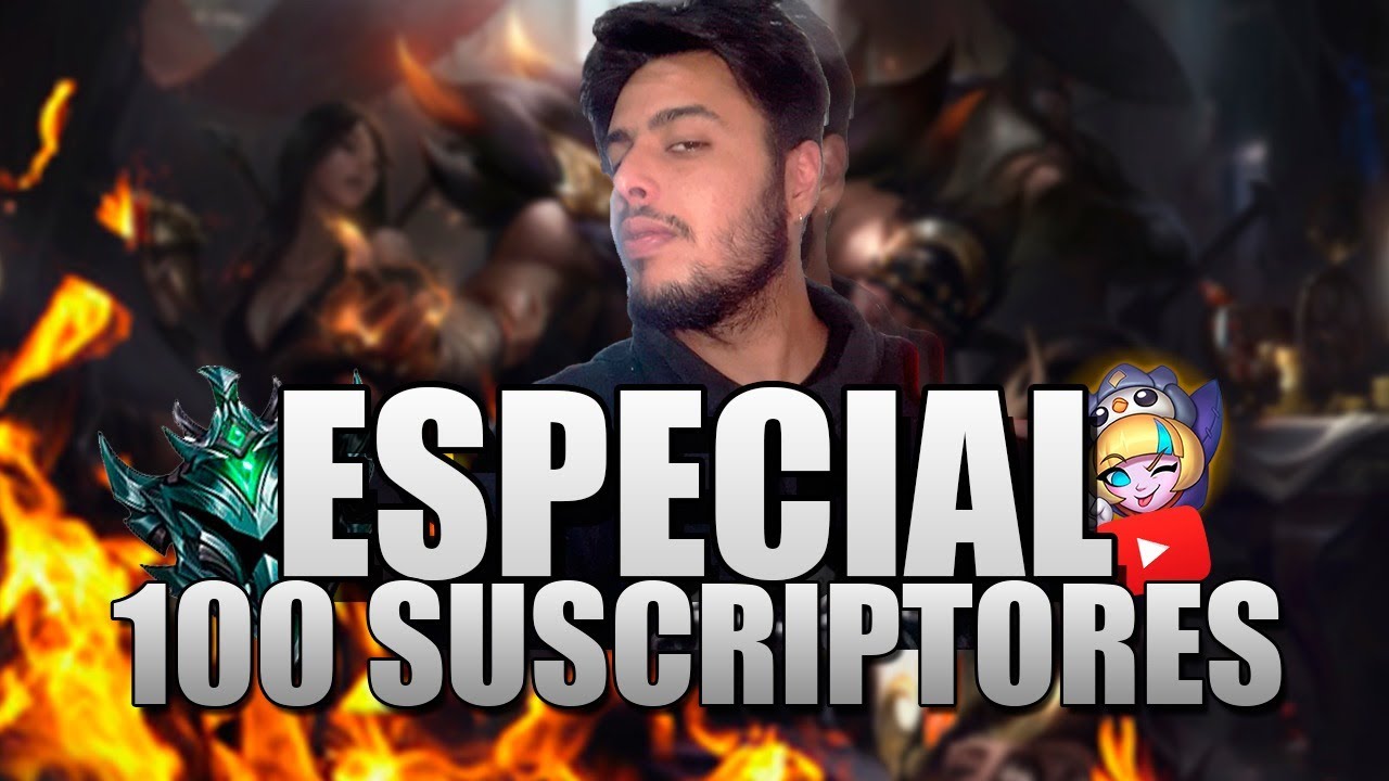 ESPECIAL 100 SUBS / League of Legends / RANKED PLATINO IV - YouTube