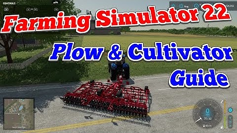 Farming Simulator 22 || Plows and Cultivators Explained