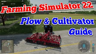 Farming Simulator 22 || Plows and Cultivators Explained screenshot 5