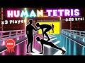 HUMAN TETRIS 3 Players Viral Immersive Interactive HUMAN TETRIS 3 Players Viral Immersive Interactive