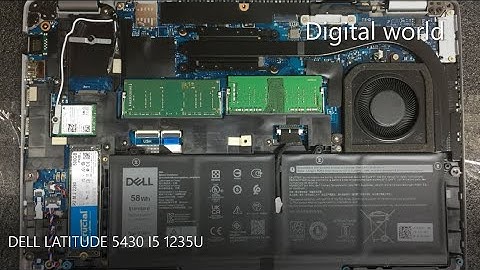 DELL LATITUDE 5430 I5 1235U RAM AND SSD UPGRADE
