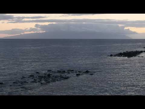 Sunset on Playa del Duque Beach, Tenerife: ocean sounds and evening ambiance | Video