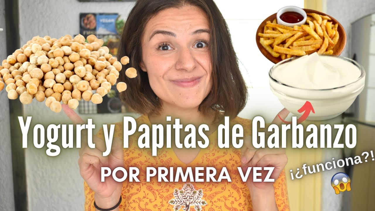 Hice Yogurt de Garbanzo por Primera Vez y esto fue lo que pasó 😳 | Vida Vegana