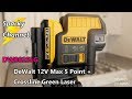 Dewalt 12v max 5 spot  niveau laser vert crossline dw0825lg examen et dmonstration