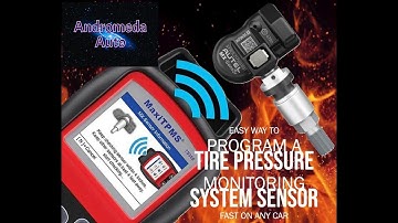 How to PROGRAM ANY TPMS SENSOR with Autel
