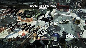 Mw3 Out of Map #1 (INSANE MOAB SHOT!!!!)