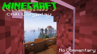 Minecraft Relaxing Longplay | Art Museum Build Progress | No Commentary