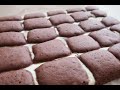Шоколадно - творожный пирог " Подушки " или " Стеганное одеяло " Schoko-Quark-Kuchen #lucy life