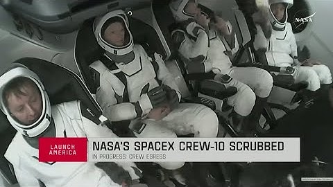 SpaceX delays flight to replace NASA