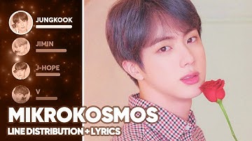 BTS - Mikrokosmos (Line Distribution + Lyrics Color Coded) PATREON REQUESTED