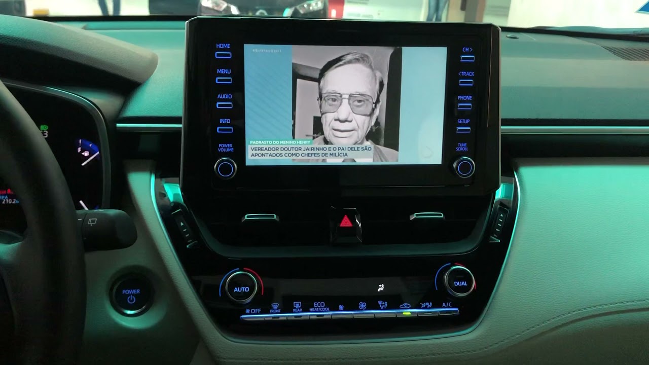 Toyota Corolla Cross - Desbloqueio de Imagem + TVFull HD - ArtsomAuto