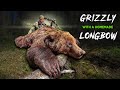 Monster grizzly homemade longbow hunt  josh bowmar 