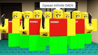 Roblox WEIRD STRICT DAD  Funny Moments/Dumb Edits (GAMEMODE) Infinite DADS 🎃👻