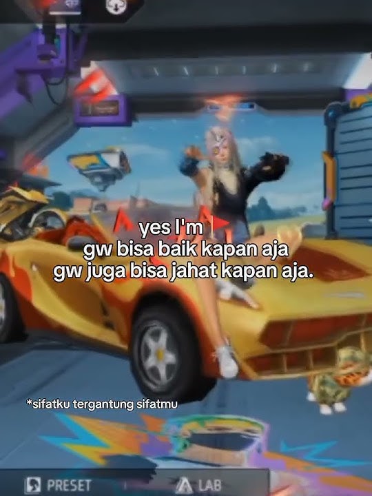 sifatku tergantung sifatmu 😈
