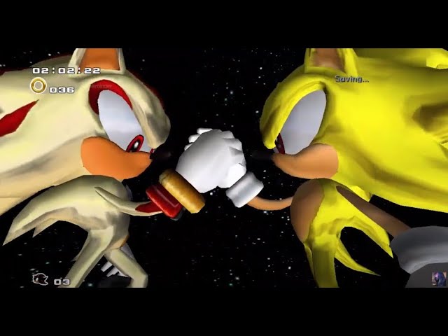 Super Sonic and Shadow Sonic Adventure 2 Battle fans will understand  I'm 17 and this part makes m…