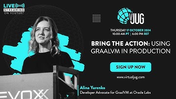 Bring the Action: Using GraalVM in Production with Alina Yurenko