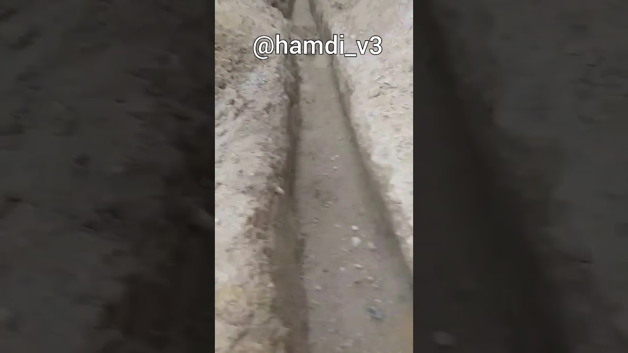 أيهما اول الدك ام الحفر؟ خط رئيسي ٦بوصة YouTube