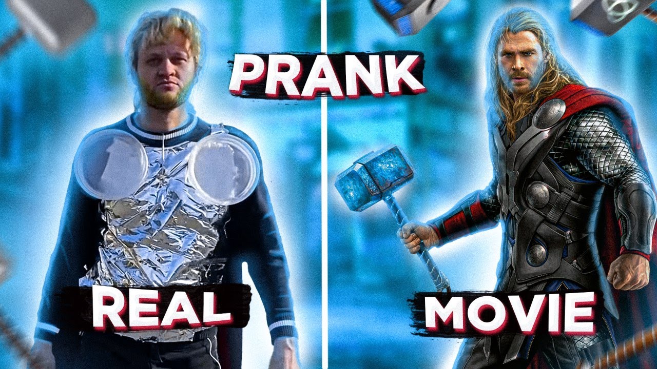 Thor in Real Life | Prank | NEW FORMAT - YouTube