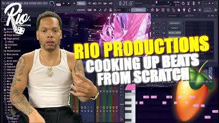 Rio Productions Cooking Up Beats From Scratch **SHOWING THE SCREEN**