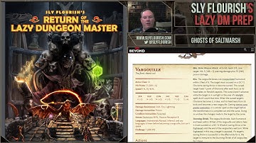 Lazy D&D Prep: Ghosts of Saltmarsh, Isle of the Abbey pt 1