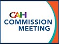 CAH Full Commission Regular Meeting (March 18, 2024)