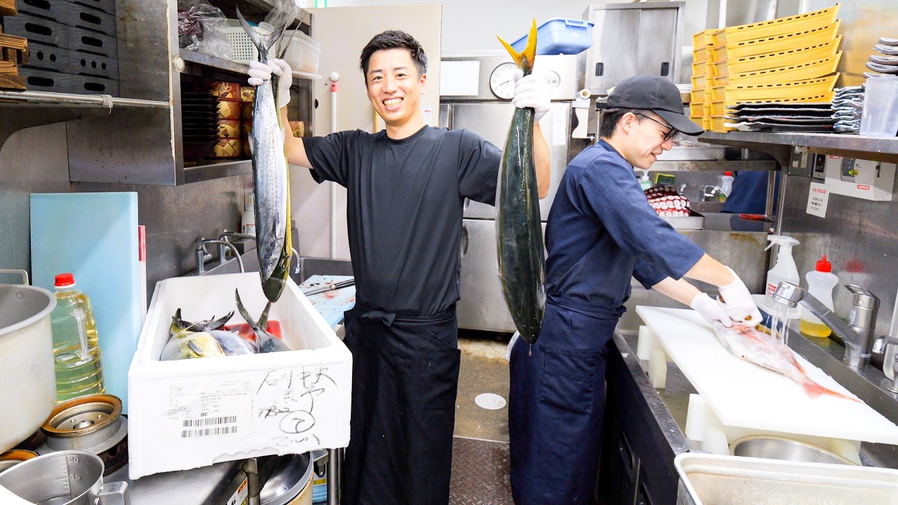 【金沢NO.1繁盛店❗️】秒で満席！コスパやばすぎ海鮮食堂。朝5時から密着！