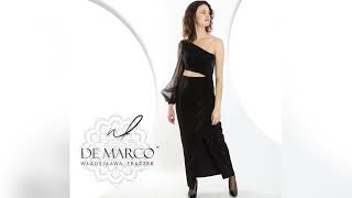 Ekskluzywna nowoczesna suknia wieczorowa De Marco - Polska marka premium quality