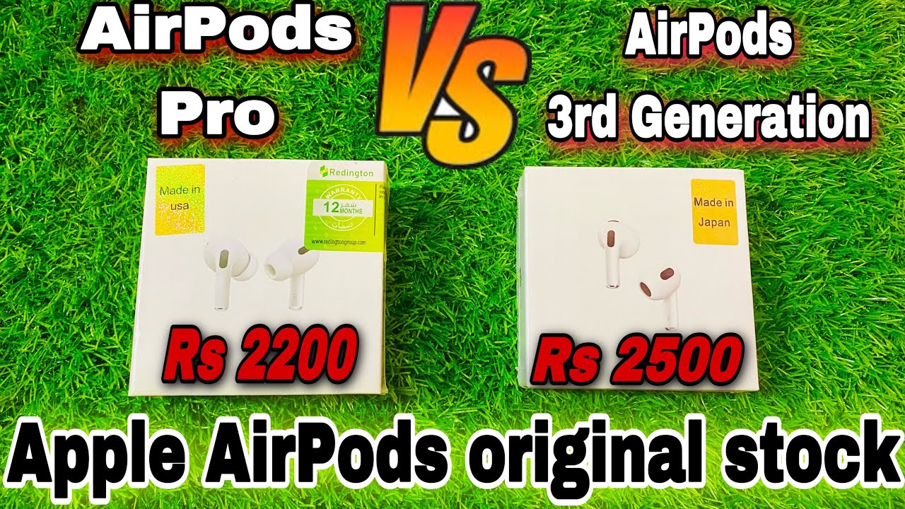 Apple AirPods pro vs AirPod 3 Apple AirPods fake vs original Apple