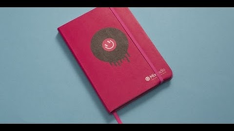 Custom Notebook Colour Logo Printing from Book Block